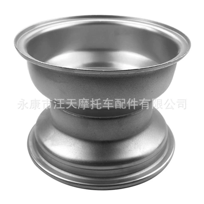 Hub motorcycle 8-inch front 19x 7-8 - 83inch-hole-rear-hub-silver