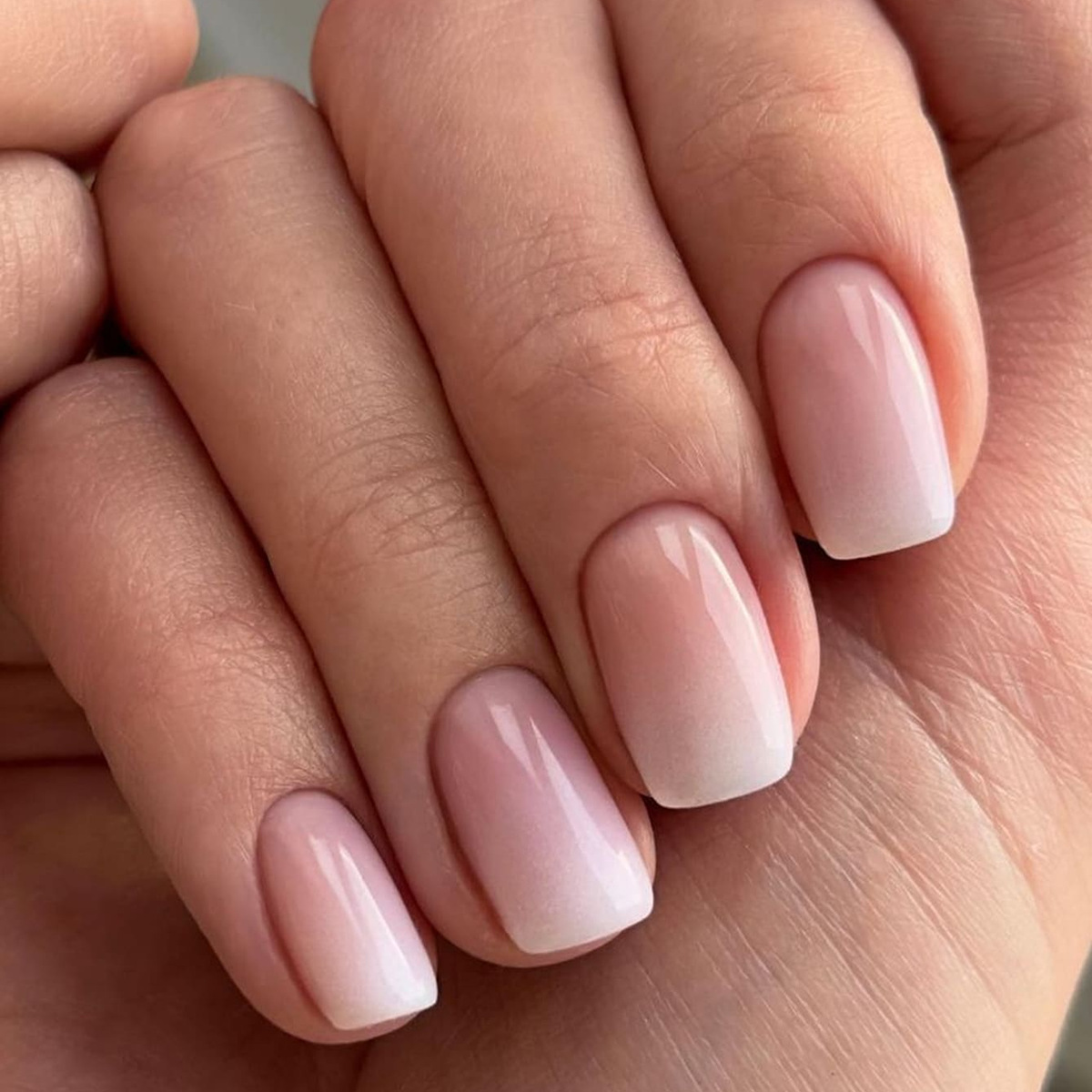 Millones de comercio exterior spot venta caliente Europa y los Estados Unidos desgaste parche de uñas temperamento blanco rosa claro parche de uñas falsas