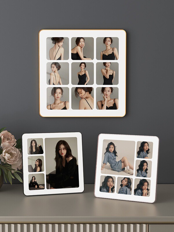 Custom Nine-Grid Photo Frames for Printing Wedding Photos, Making Tabletop Displays, Couple Photo Prints, and Photo Albums with Frames for Hanging Custom Nine-Grid Photo Frames for Printing Wedding Photos, Making Tabletop Displays, Couple Photo Prints, and Photo Albums with Frames for Hanging