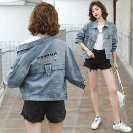 2025牛仔外套女春秋新款韩版宽松短款学生百搭ins风潮上衣