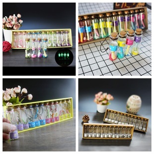 Travel to Collect Sahara Desert Sand from Mingsha Shan, Chaka Salt Lake, Beautiful Glass Bottle, Wedding Wish Bottle
