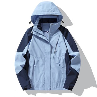 Autumn and Winter Men's and Women's Jackets, Mountaineering Jackets, Couple Jackets, Outdoor Mountaineering and Fishing Windproof and Waterproof Hooded Jackets