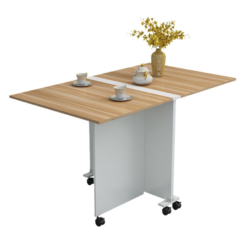 Mesa plegable pequeña para comedor doméstico 4 personas
