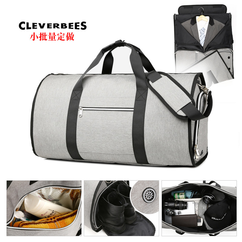 Outdoor Travel Bag Men's Suit Suit Storage Bag Multi-functional Large Travel Bag Aircraft Trolley Luggage Folding Bag Outdoor Travel Bag Men's Suit Suit Storage Bag Multi-functional Large Travel Bag Aircraft Trolley Luggage Folding Bag