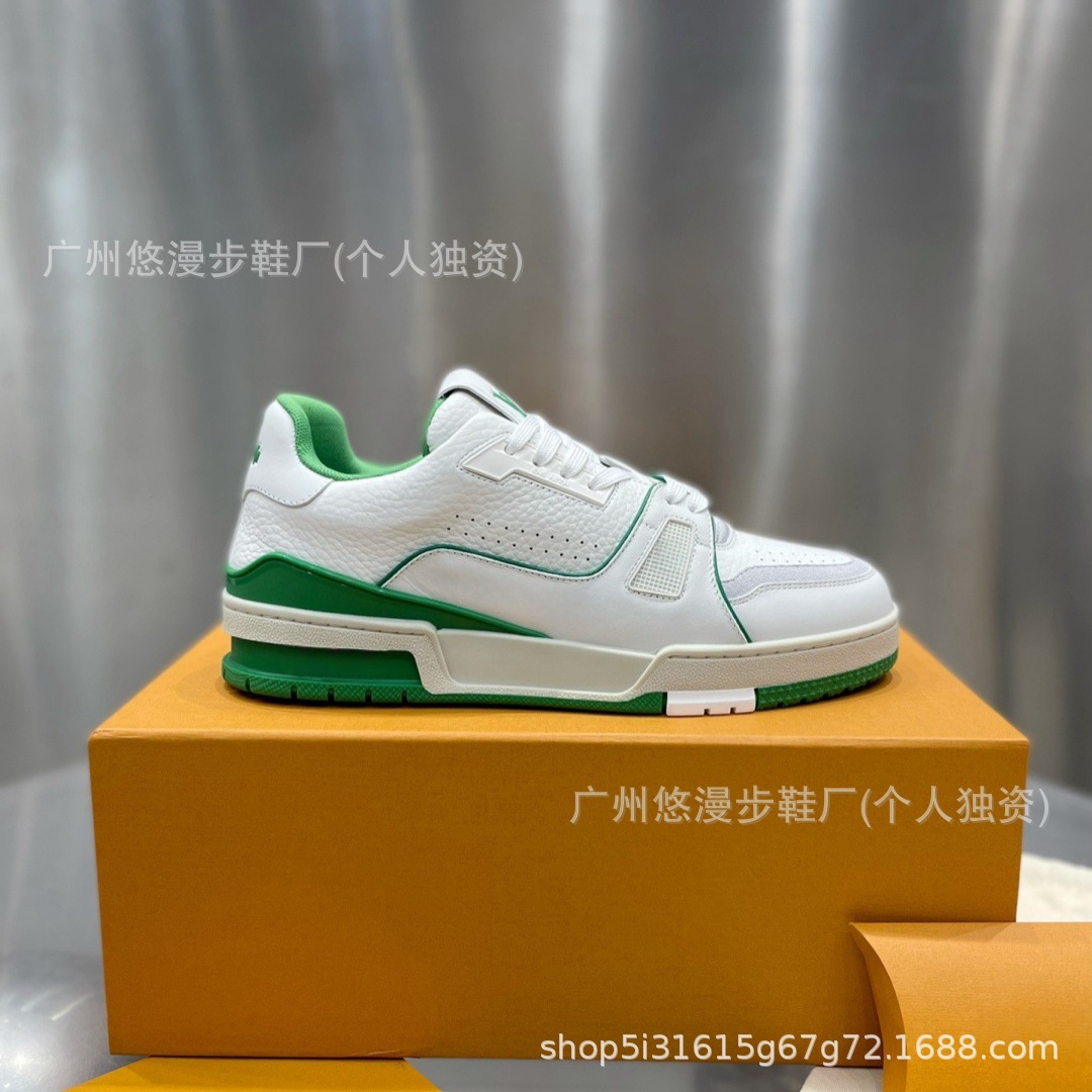 Zapatos Lujia, versión Guangzhou, zapatillas deportivas con estampado vaquero, suela gruesa, unisex, casuales, versátiles y modernas.