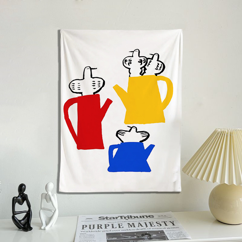 Inswind pintura de líneas artística colgar tela dormitorio sala de estar pared sofá decoración tela de fondo de alquiler transformación