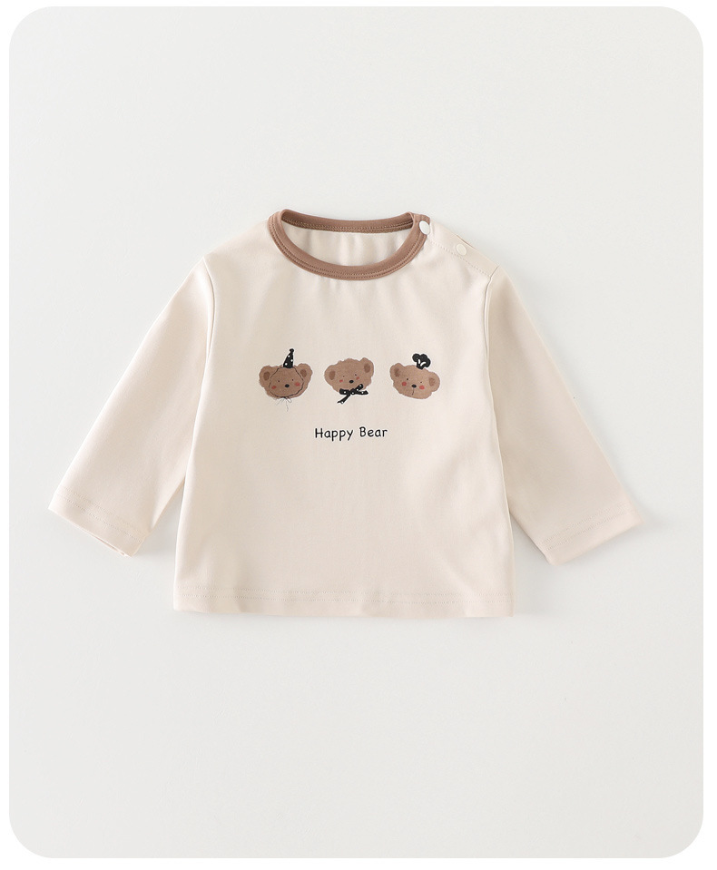 Ensemble de salopettes à manches longues pour garçons et filles_voghion.com