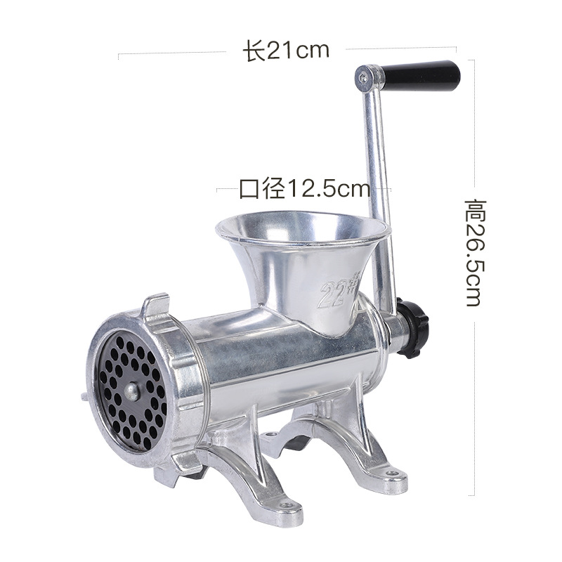Máquina de enema de mano doméstica, moledor de carne, dumpling, moledor de verduras picadas, moledor de carne, herramienta de enema, máquina de salchichas hecha a mano