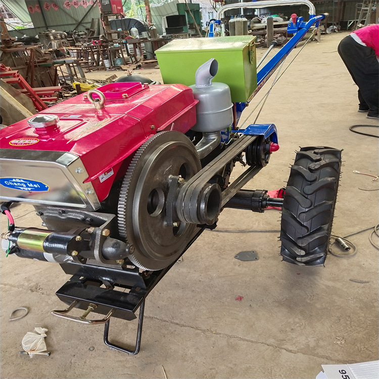 批发多功能手扶拖拉机8-25马力手扶旋耕机大马力电启动手扶耕地机