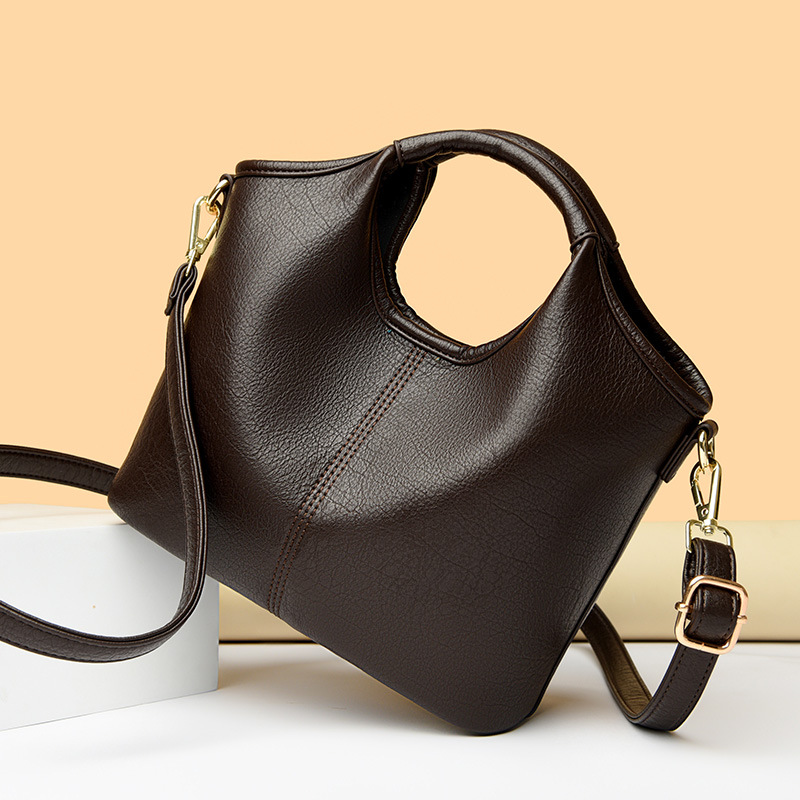 Bags Women's Bags 2025 New Casual Mother-In-Law Bags Large Capacity Commuting Women's Handbags Foreign Trade Cross-Border Messenger Bags