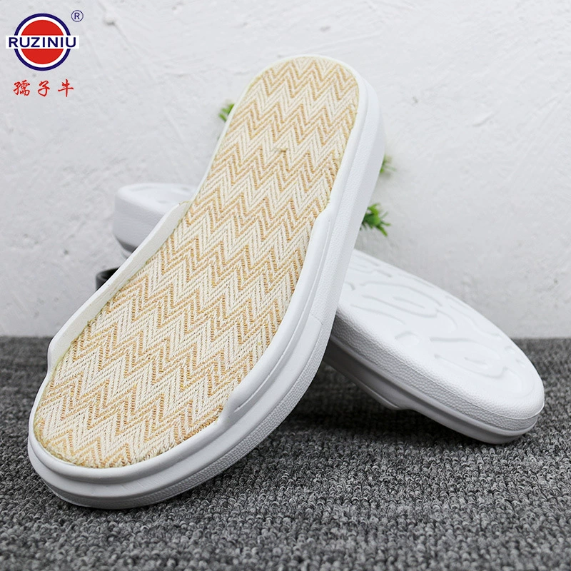 2022 Новая летняя вязаная крючком, холодная подошва, нескользящая износостойкая льняная подошва McQueen