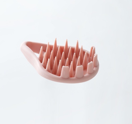 T cepillo de masaje de lavado de cabello, cepillo de masaje de limpieza de cuero cabelludo, cepillo de masaje antiprurito, arrancador de cabello, champú, peine de cabello largo para damas