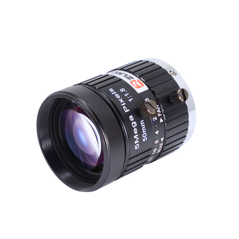 �����ƴ�50mm��ҵ��ͷVM5018MPC�ֶ���Ȧ500��2/3"C�ڵͻ��侵ͷ