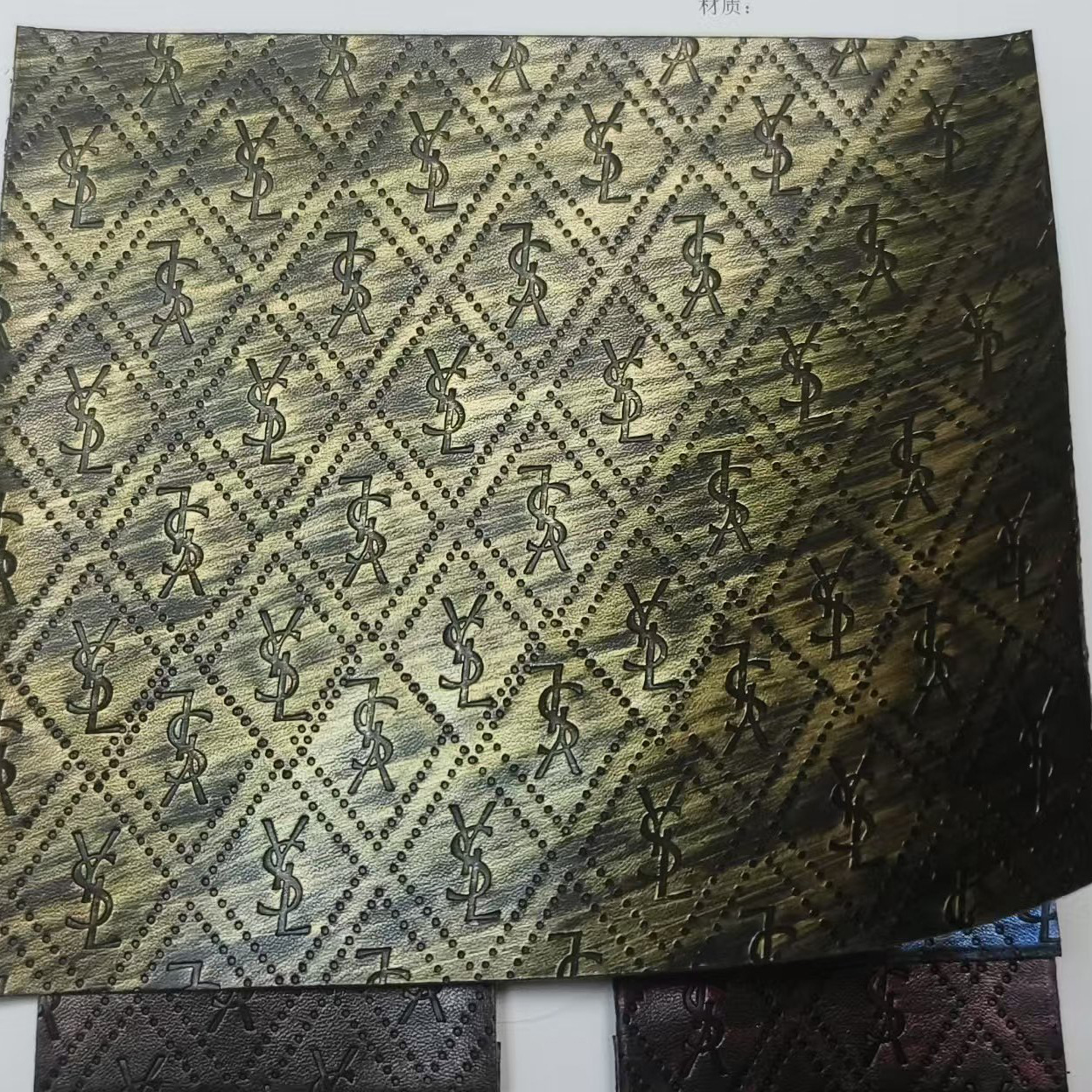 现货批发经典符号与星型图案仿金属鞋材箱包手夹皮带服装饰品配件