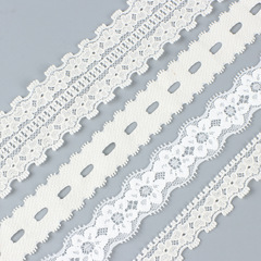 無彈蕾絲小花邊 DIY婚紗內衣蕾絲花邊服飾輔料 蕾絲花邊工廠