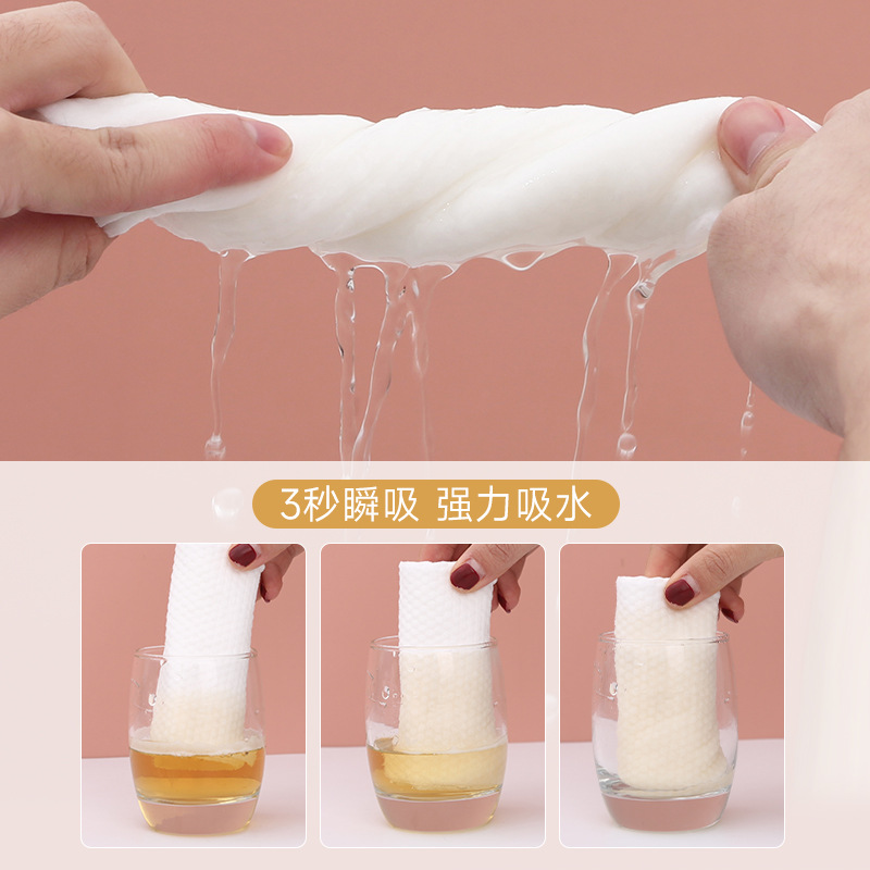 Toalla DE CARA desechable de algodón engrosado toalla suave salón de belleza Toalla de limpieza especial Toalla de rollo grande en stock suministros al por mayor