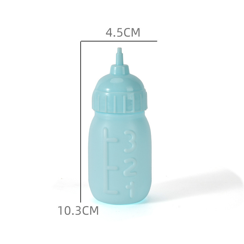 儿童过家家仿真奶瓶塑料玩具配件可吸水喷水玩具奶瓶娃娃配件奶嘴|undefined