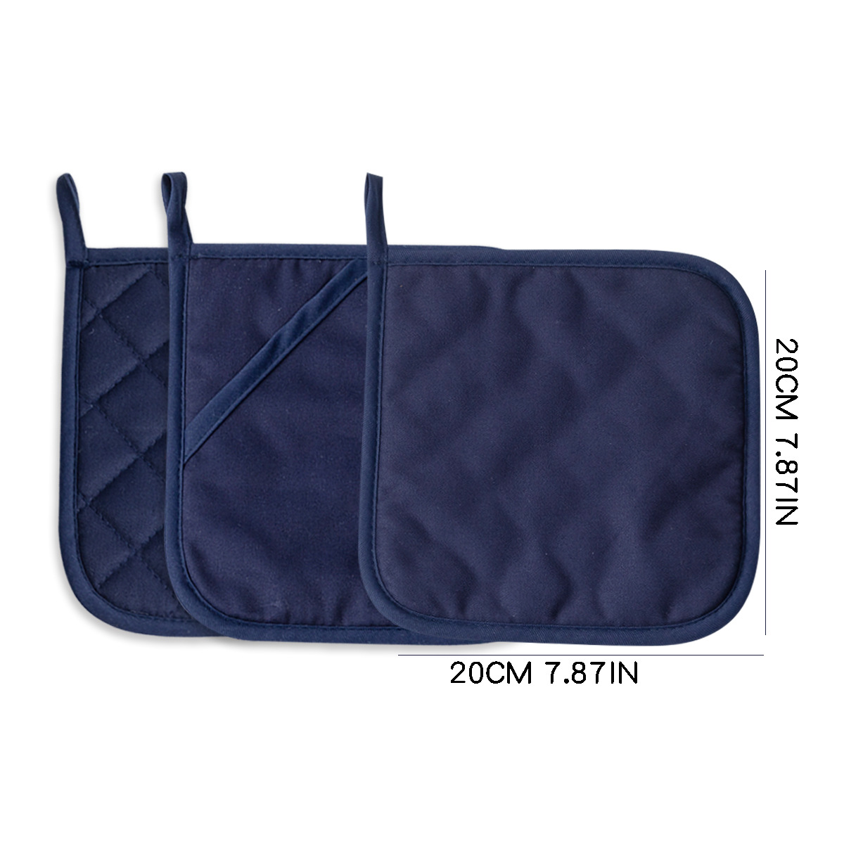 국경 간 베이킹 오븐 장갑 단열재 커버 면 두꺼운 단열 패드 안티 스케일 조리 단열 장갑 맞춤형 로고