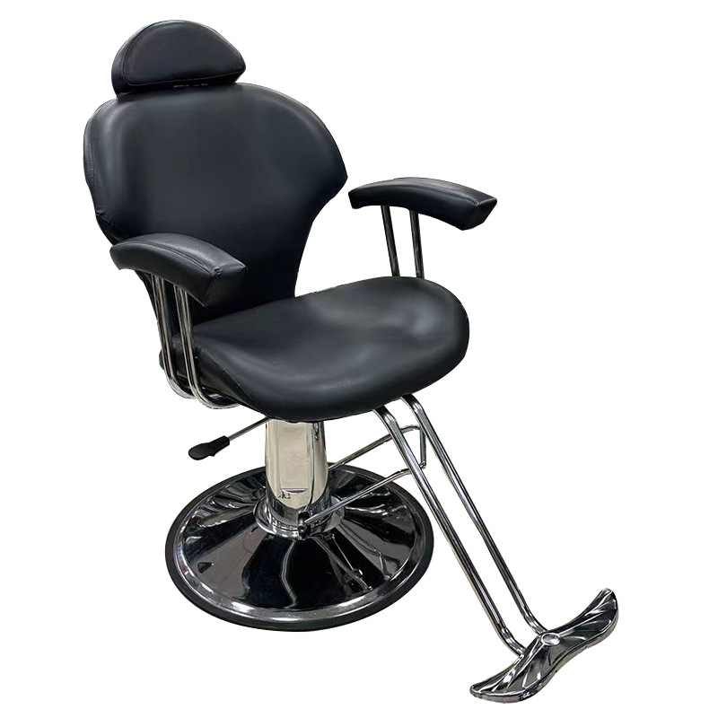 Exportación en caliente transfronteriza silla de barbero silla de corte de pelo silla de salón de peluquería silla de cabeza de aceite giratoria elevable