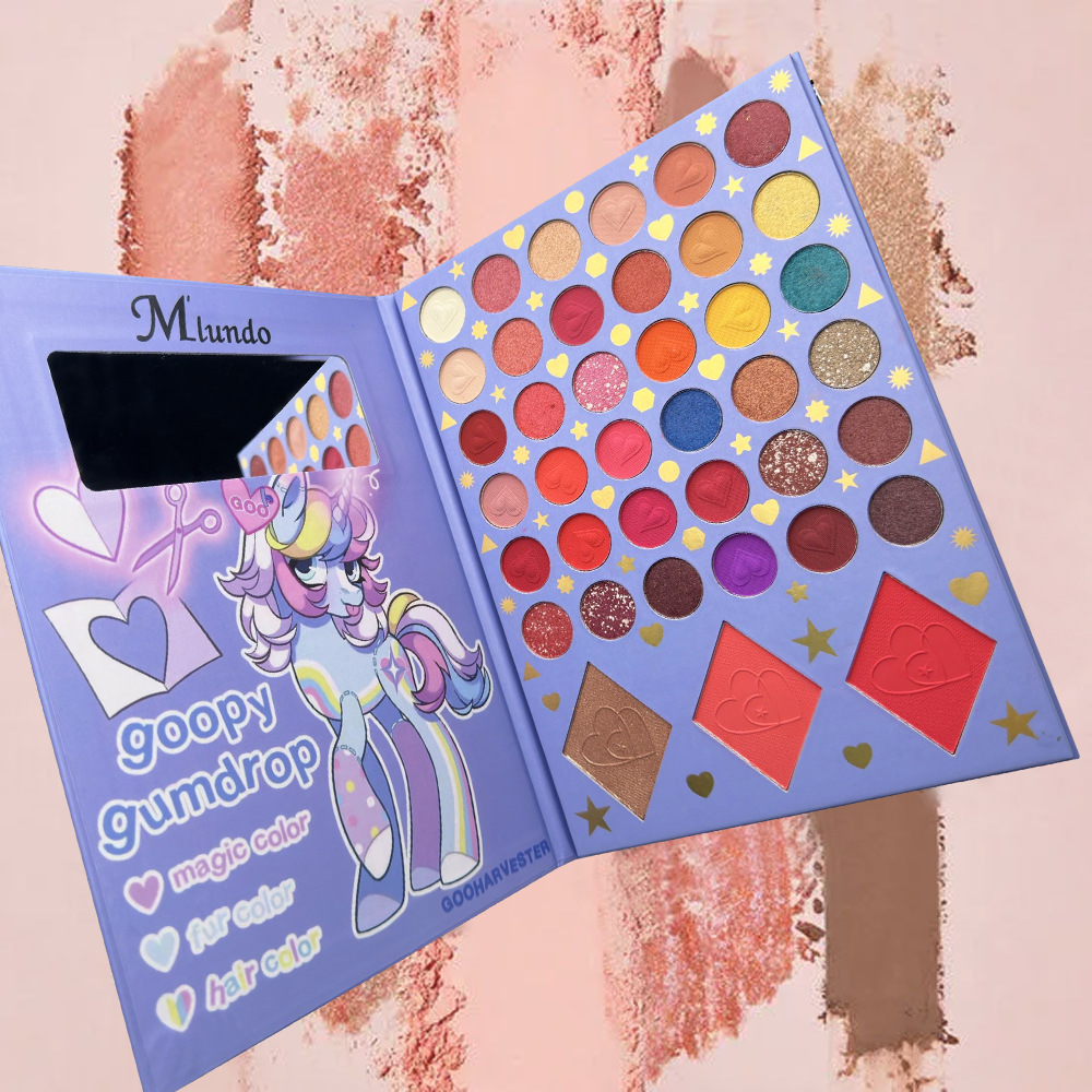 Venta al por mayor transfronteriza de colorete multicolor para maquillaje facial, maquillaje natural nude, paleta de sombras de ojos de alta pigmentación, venta al por mayor de maquillaje