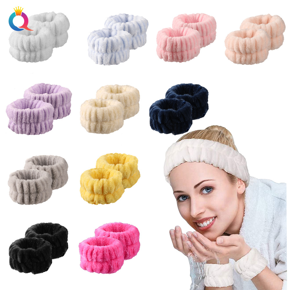 Women's Modern Style Simple Style Classic Style Solid Color Bow Knot Cloth Hair Band Wrist Strap display picture 2