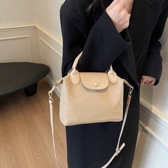 人気のバッグは百枚の餃子バッグを持っています。女性2025新型春夏レジャータイプのシングルショルダーバッグです。