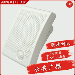 定制 壁挂音箱5-10W喇叭车站学校消防公共广播喇叭背景音乐壁挂音