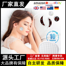 跨境私模EMS红光脸部眼部按摩仪 淡化黑眼圈眼纹袋脂肪粒提拉紧致