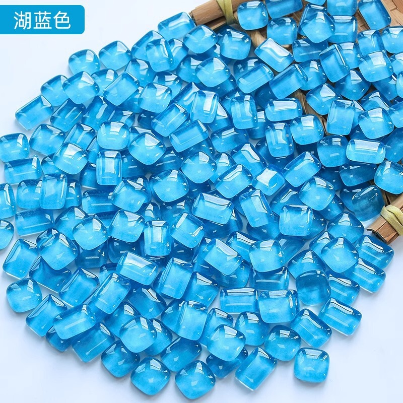 200克diy多元闪粉马赛克集合水晶自由石玻璃儿童手工材料颗粒|undefined