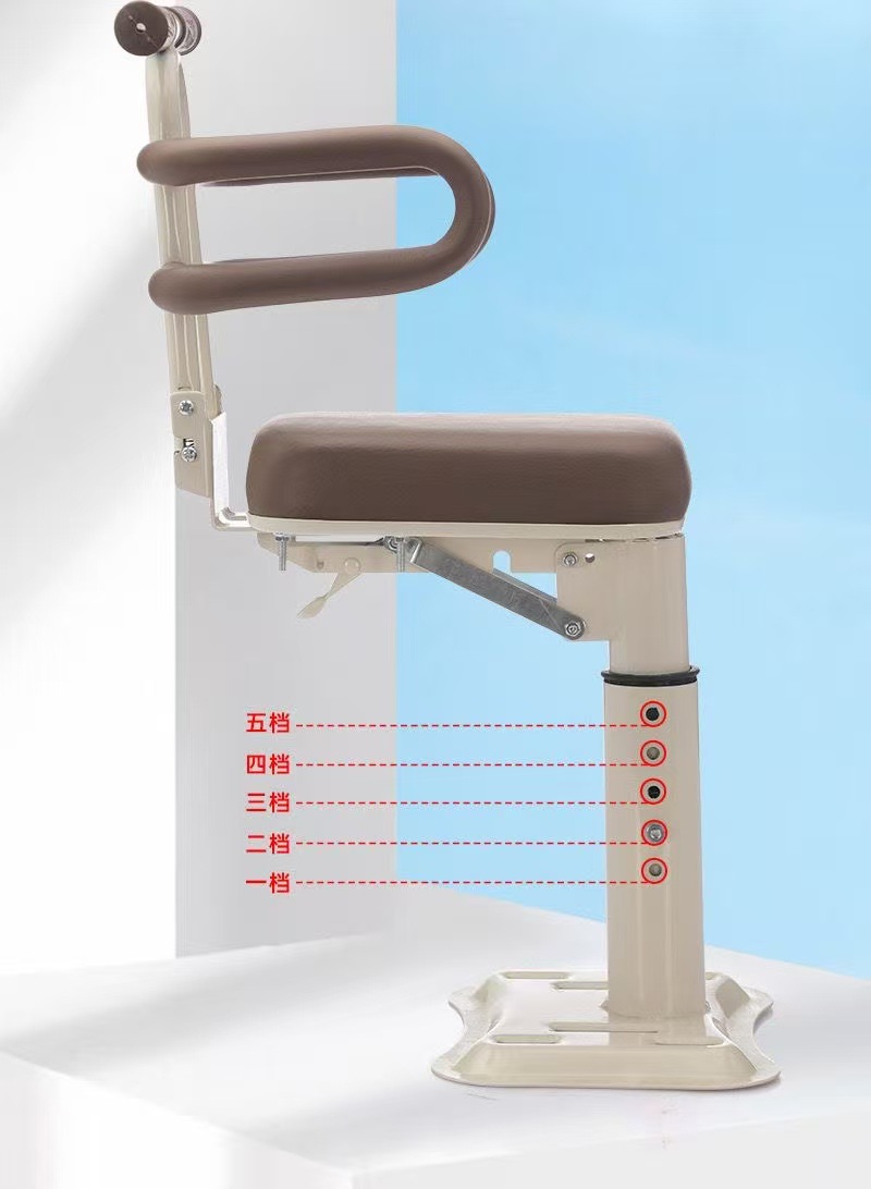 Front-Mounted One-Touch Folding Baby Seat for Electric Vehicles, Universal Type for Electric Bikes, Foldable Child Seat