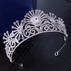 ins網紅熱搜新娘皇冠發冠 結婚公主發箍髮飾皇冠新娘頭飾批發