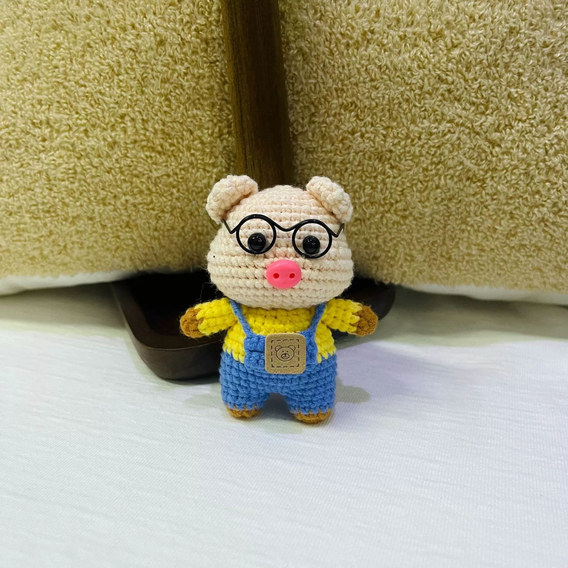 Colgantes de animales del zodiaco tejidos a mano, muñecos de lana hechos a crochet, accesorios decorativos para bolsos, regalos al por mayor y al detalle. image 67