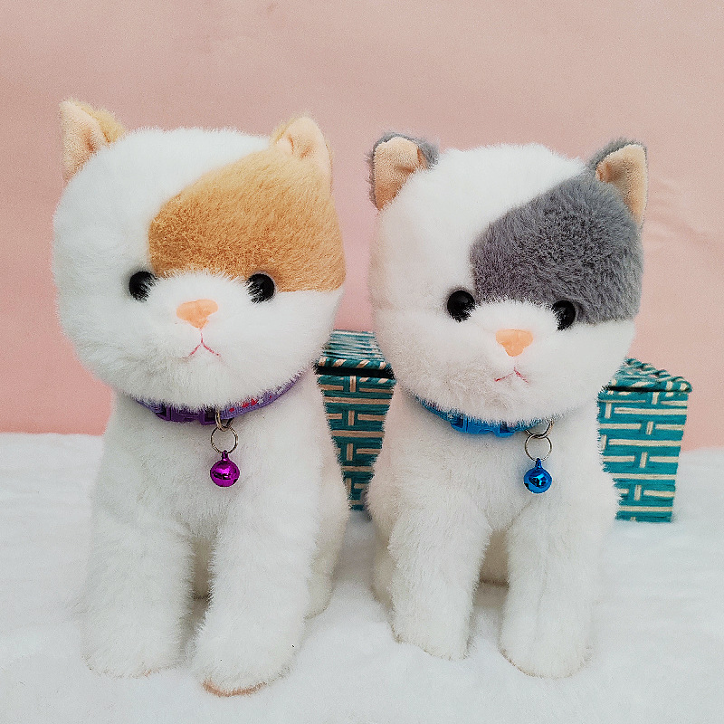 De los niños de gran salto perro de peluche de juguete Prensa muñeca de peluche perro cachorro muñeca femenina regalo de cumpleaños al por mayor