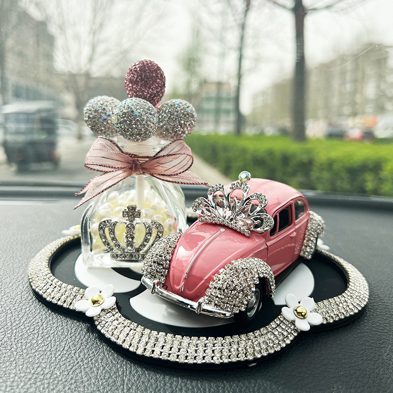 Aromaterapia de coche, lujo ligero duradero, decoración de coche de la diosa, decoración de coche, consola central, personalidad, perfume creativo