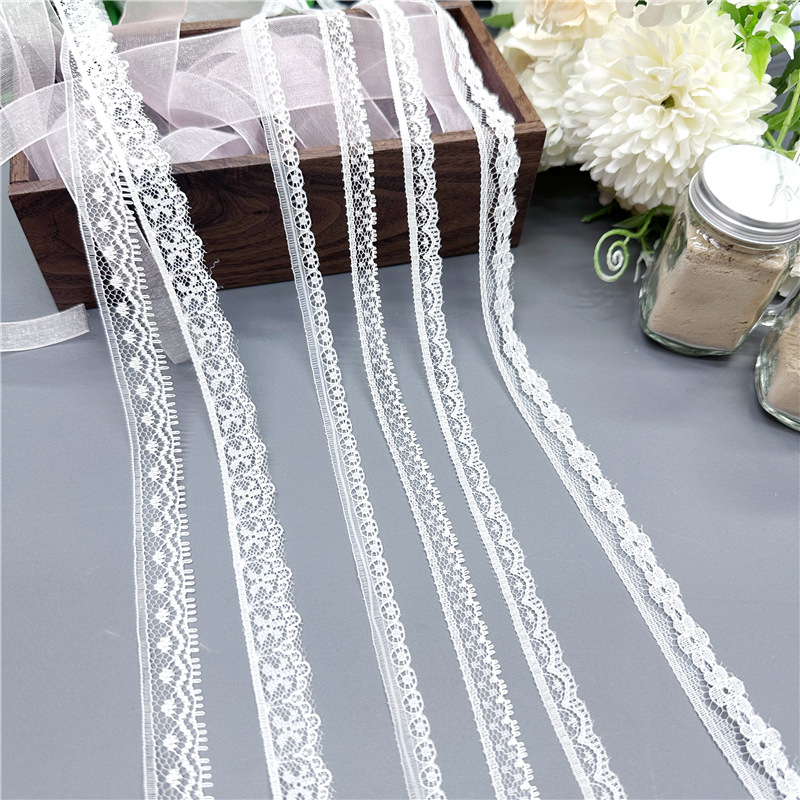 1cm~1.5cm小蕾丝 服装装饰童装婚纱COSPLAY服饰装饰辅料 无弹花边