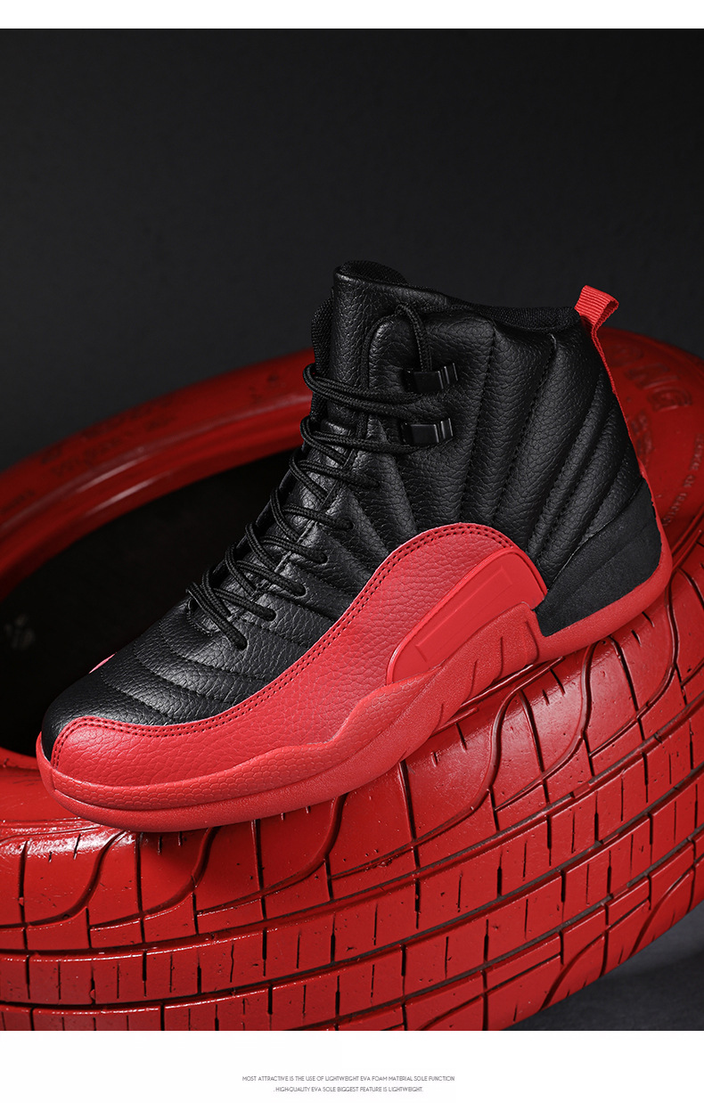 A J12 Basketballschuhe Grenzüberschreitende große Herrenschuhe High-Top-Schuhe Jugendsportschuhe Herren Sporttrainingsschuhe Studenten_voghion.com