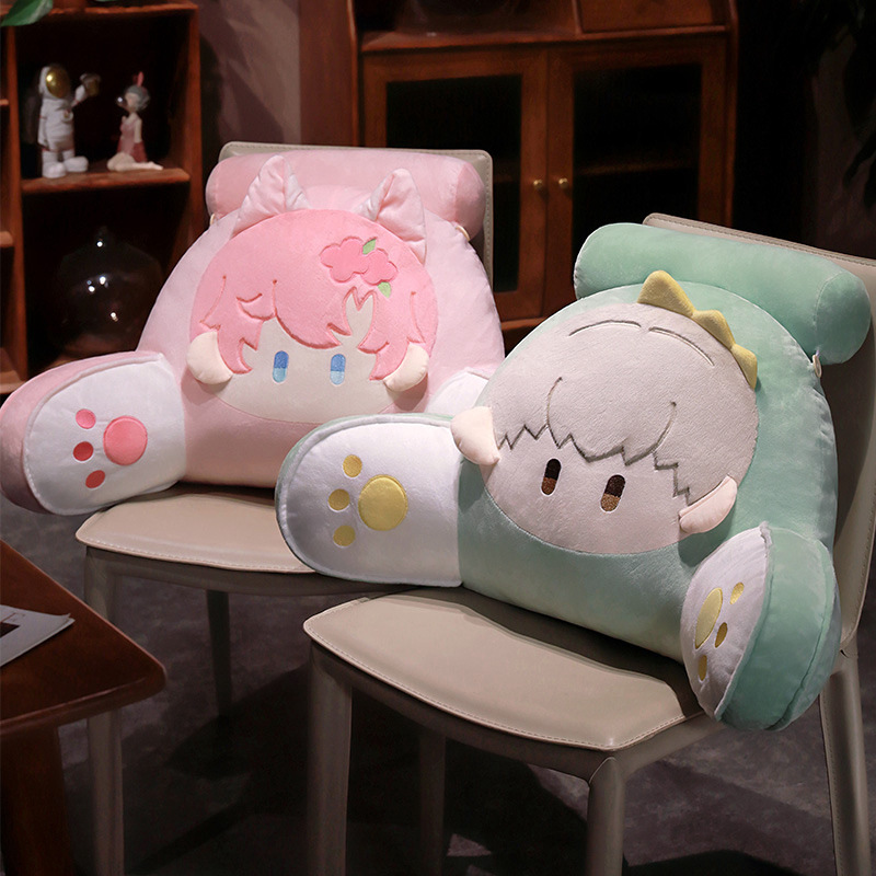 Cama de dos dimensiones almohada de cabecera grande bolso de respaldo sofá almohada de cama embarazada almohada de cintura almohada para jugar almohada de teléfono móvil verano