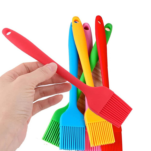 Silicone barbecue brush, silicone oil brush, high temperature resistant barbecue brush, household silicone brush, kitchen silicone sweep baking tool