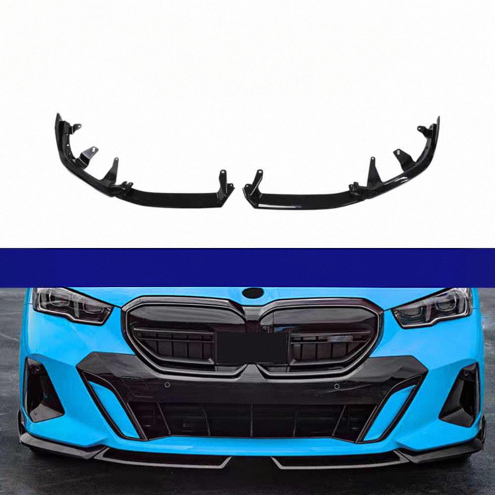 Suitable for 2024+ Bmw 5 Series G60/G68 Four-Section Front Lip Mp Style Front Lip Modification Sports Front Spoiler