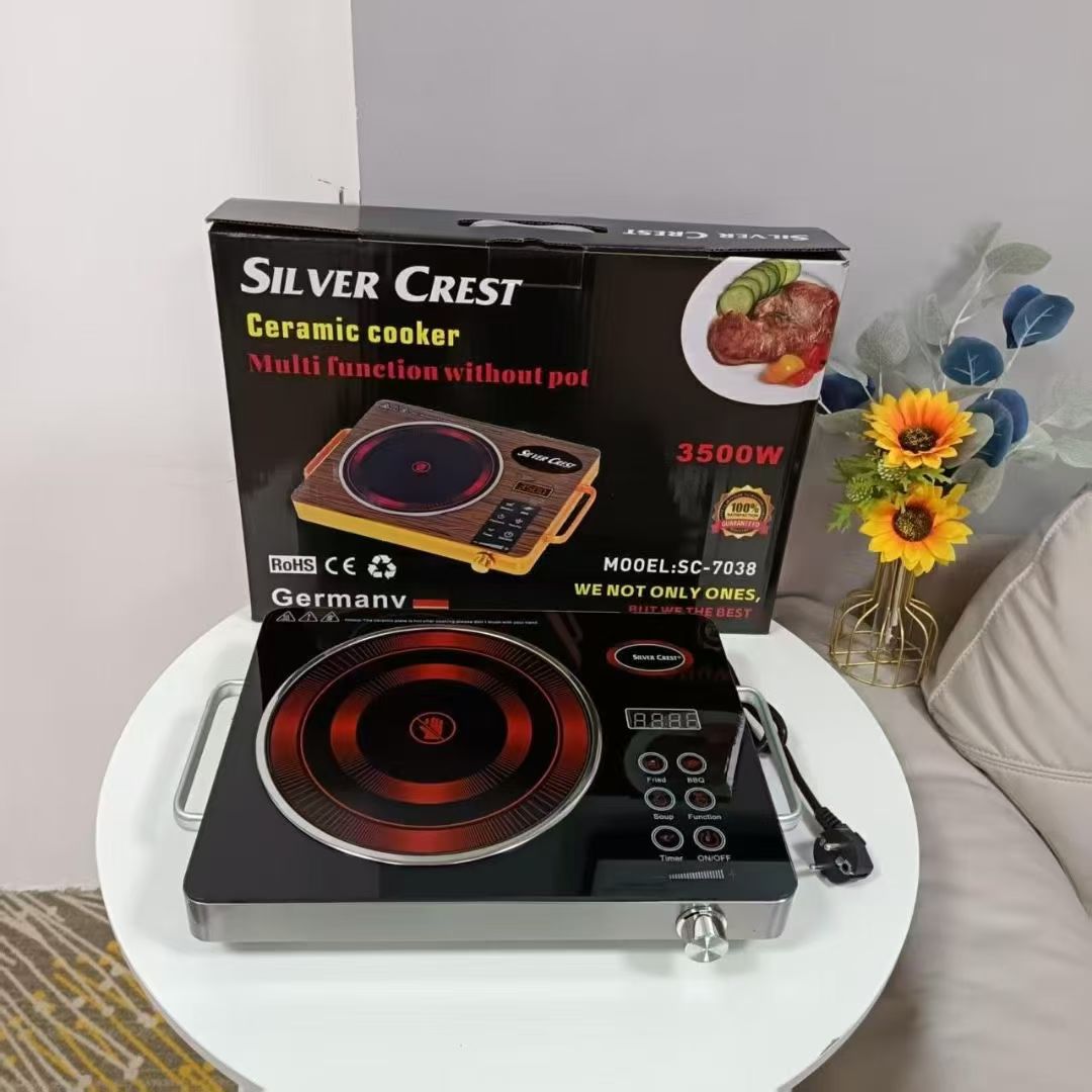 Silver Crest High Power Electric Ceramic Stove Induction Ceramic Cooker Factory Direct Sale