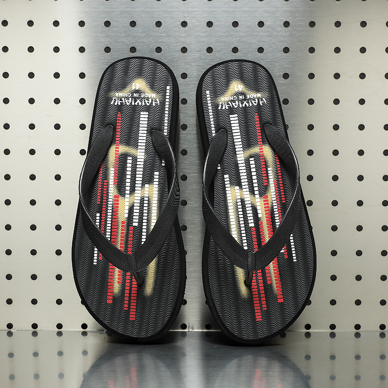 Zapatillas transfronterizas, verano antideslizante para hombres, sandalias y zapatillas personalizadas, chanclas de playa, sandalias casuales tailandesas