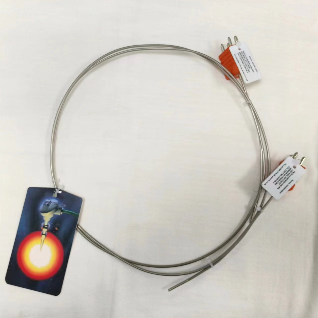 英国TC高精度铠装热电偶12HT-N-1100-600-3.0-2I-3P6-AMS1