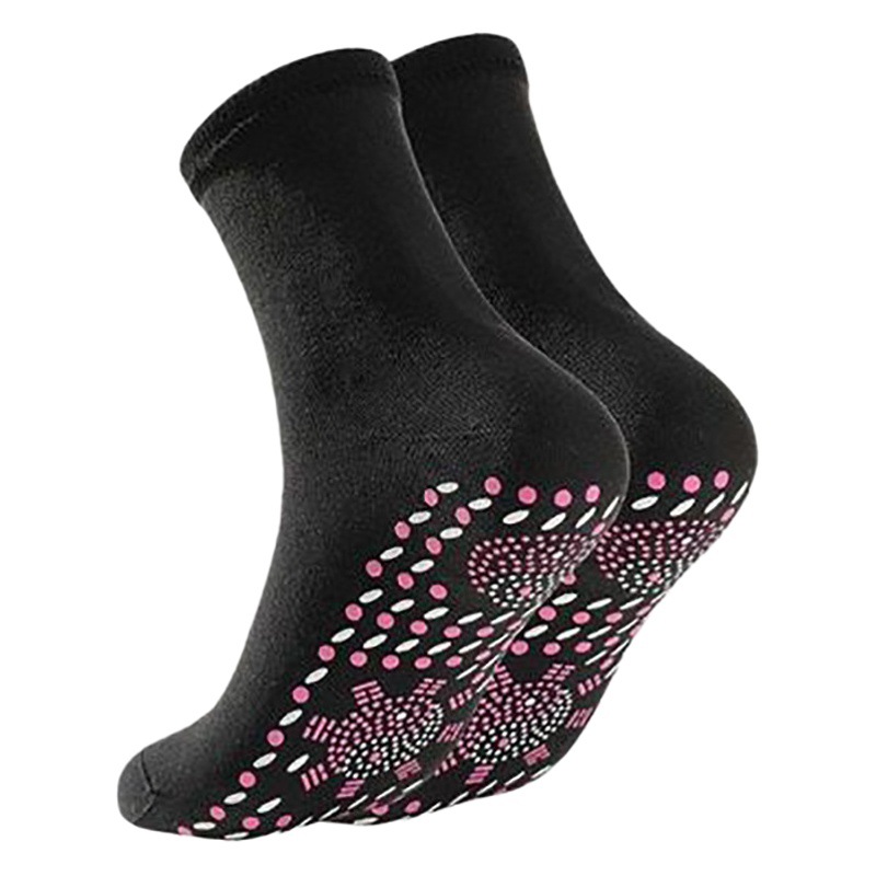 Calcetines autocalentables al por mayor Tomalin calcetines de Salud de invierno calcetines calientes resistentes al frío desodorante absorbente de sudor calcetines de algodón de media pantorrilla hombres y mujeres