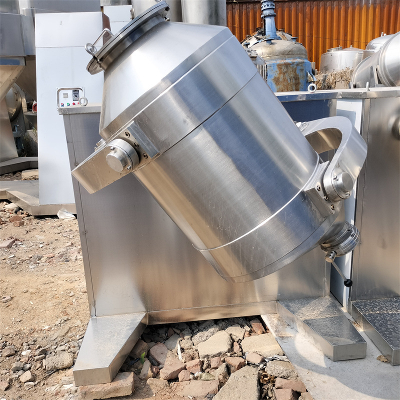 出售三维混合机  二手真空混合机 不锈钢2000升混合机