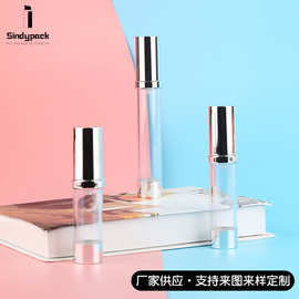 加工定制 50ml电镀卡扣真空瓶包材 精华液乳液瓶按压化妆品包材