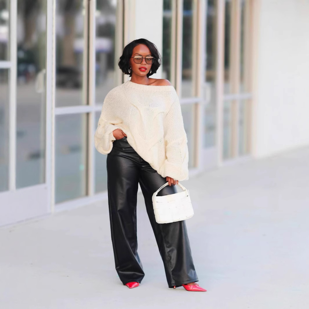 Pull oversize en maille torsadée pour femme - Pull d'hiver confortable avec points texturés 3D, coupe ample, style bohème chic, idéal pour l'automne et l'hiver_voghion.com