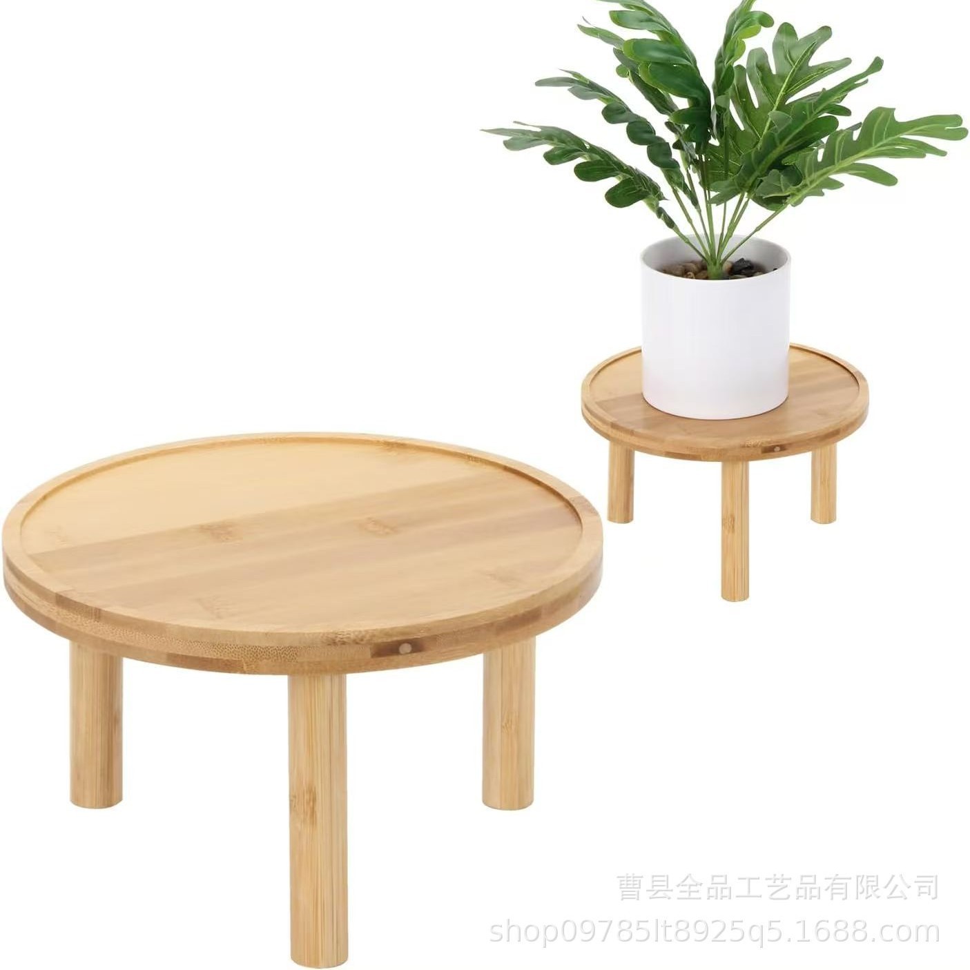 Estante de flores de madera Estante de almacenamiento Balcón Sala de estar Piso de madera maciza Estante de suculentas Decoración artesanal Estante de soporte de madera inferior