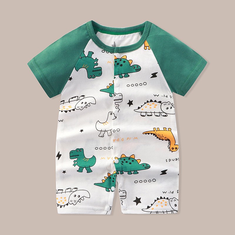 Cassane short climb-green dinosaur