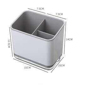 logo图片筷子筒收纳盒筷子笼家用多功能放勺子厨房沥水筷子篓