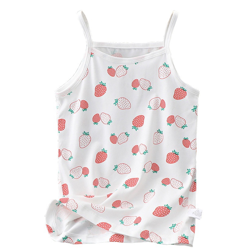 Sin hueso ropa para niños Nueva camisola de las niñas de dibujos animados bebé fresco impreso verano camisola elástico entrega de una sola pieza